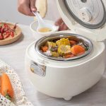 Nồi Cơm Điện Đa Năng - Kiêm Tách Đường - Snapbee RC3000 PRO - Dung Tích 3 Lít - Lòng Nồi Niêu Inox 304 Vân Lục Giác Siêu Dày Đầu Tiên Trên Thị Trường