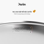 Chảo Karlin Chống Dính Tự Nhiên - P26 - Đáy 5 Lớp - Sâu lòng 7 cm - Đường Kính 26 cm - Nấu Được Trên Mọi Loại Bếp - Không kén bếp