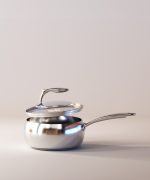 Quánh Karlin Chống Dính Tự Nhiên SP18 PRO - Đáy 5 Lớp - Kiểu Dáng Bo Tròn - Nấu Được Trên Mọi Loại Bếp