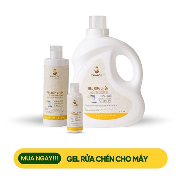 Gel rửa chén cho máy Fuwa3e