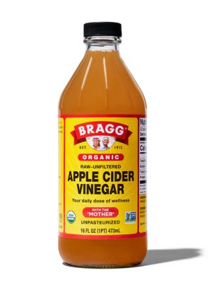 Giấm Táo Bragg 500ml – Hỗ Trợ Giảm Cân, Thanh Lọc Cơ Thể, Đẹp Da Tự Nhiên