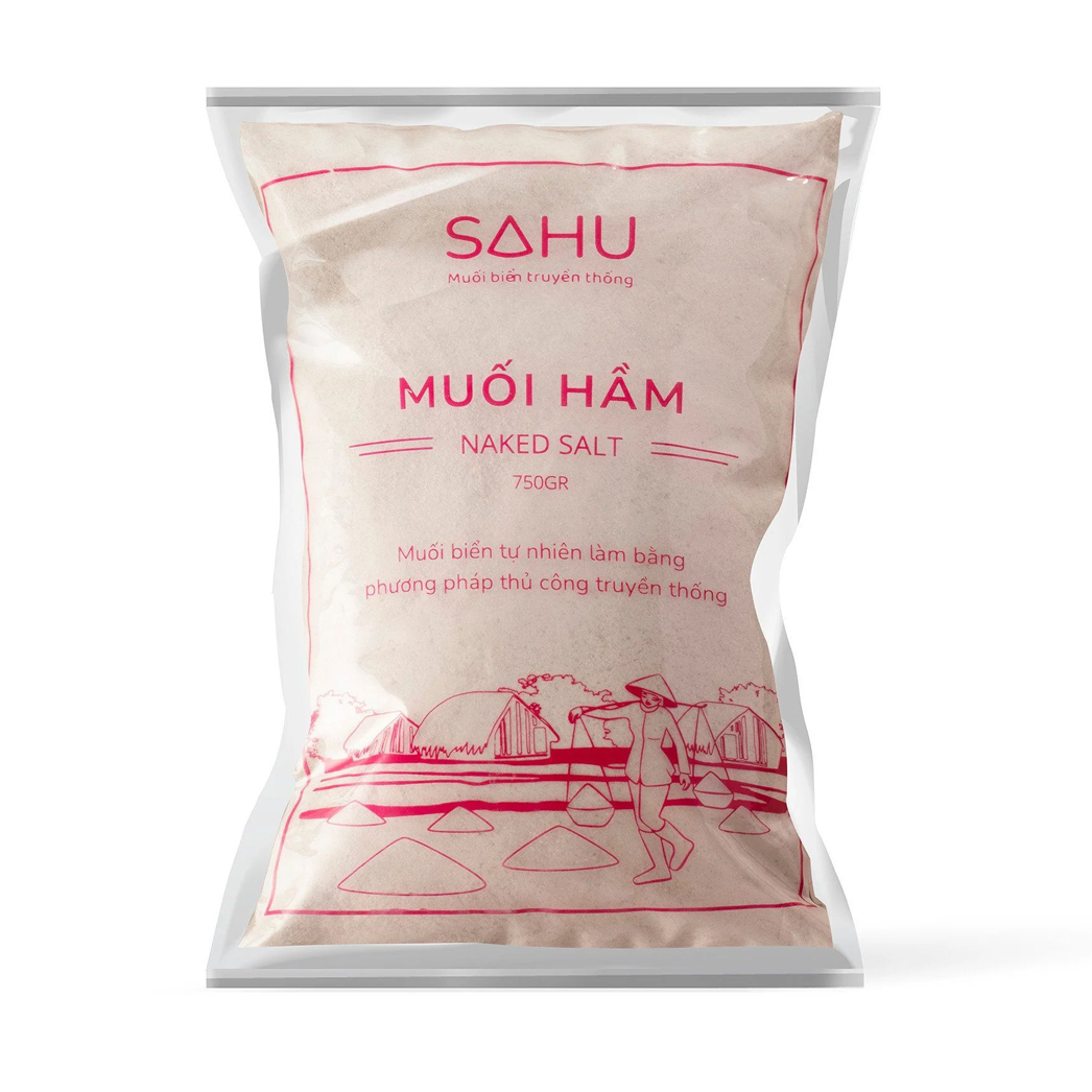 Muối Biển Hầm SAHU – Giàu Khoáng Chất, Thực Dưỡng, An Toàn Cho Sức Khỏe
