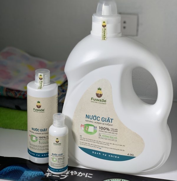 Nước giặt Fuwa3e (Hương cam) - 3500ml (3.5 Lít)
