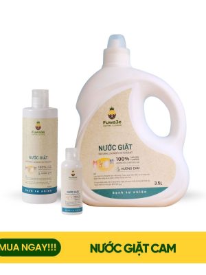 Nước giặt Fuwa3e (Hương cam) - 3500ml (3.5 Lít)
