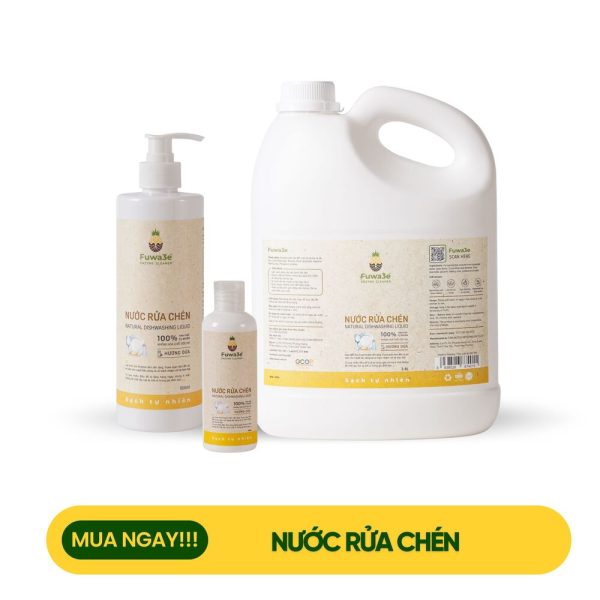 Nước rửa chén Fuwa3e